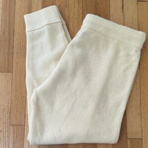 Hatch Cream Women's Knit Joggers